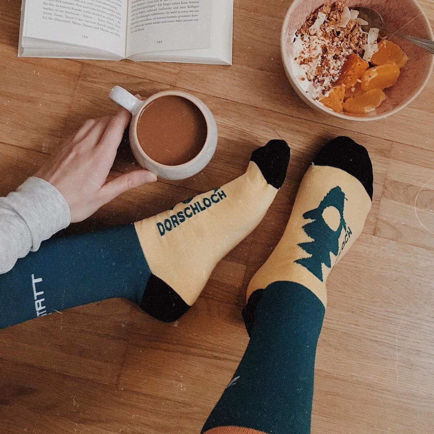 Socken Dorschloch