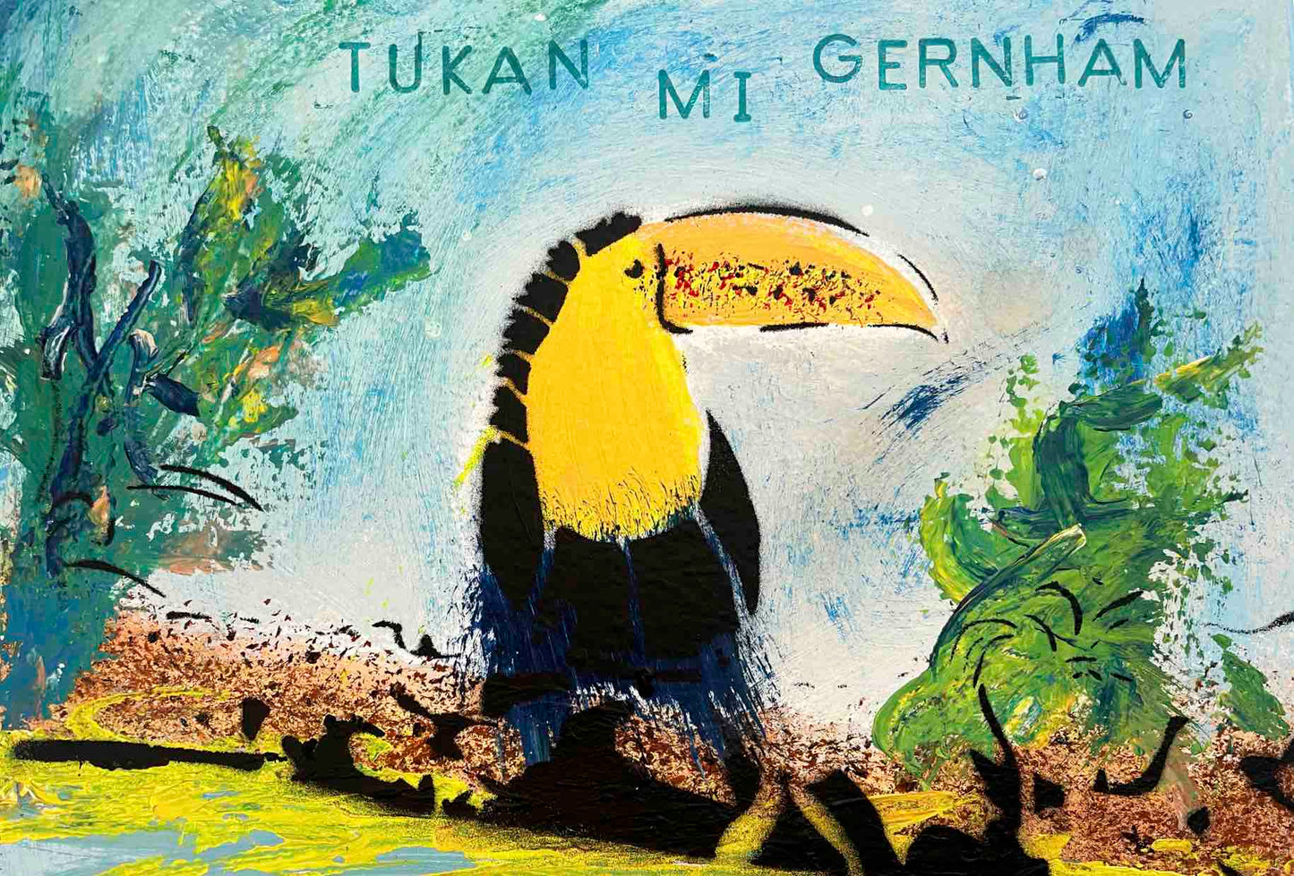 Fine Art Print Punk Tiere