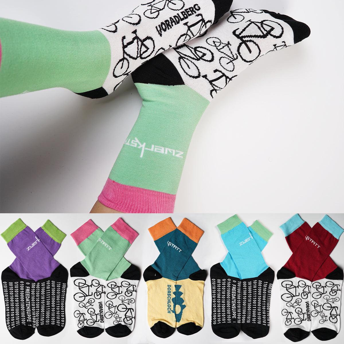 Socken Dorschloch