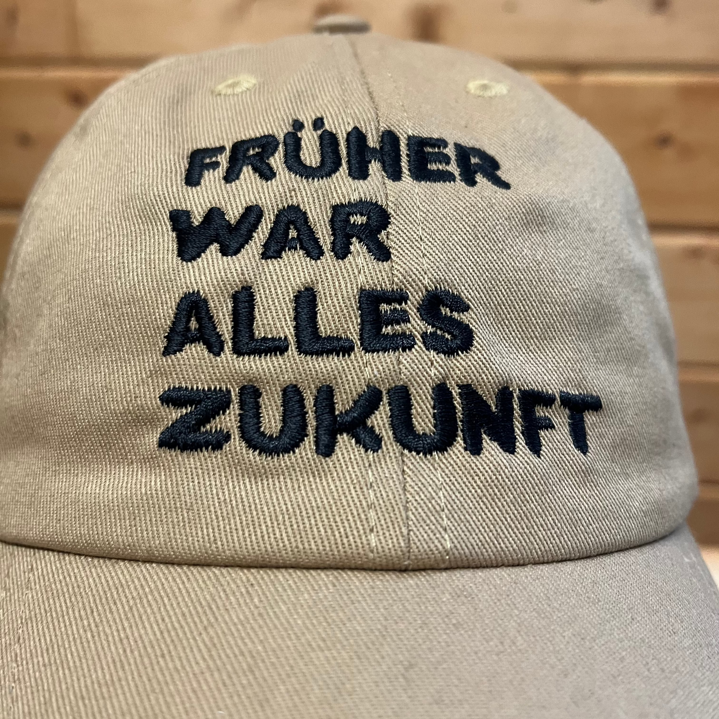 Kappe Früher war alles Zukunft