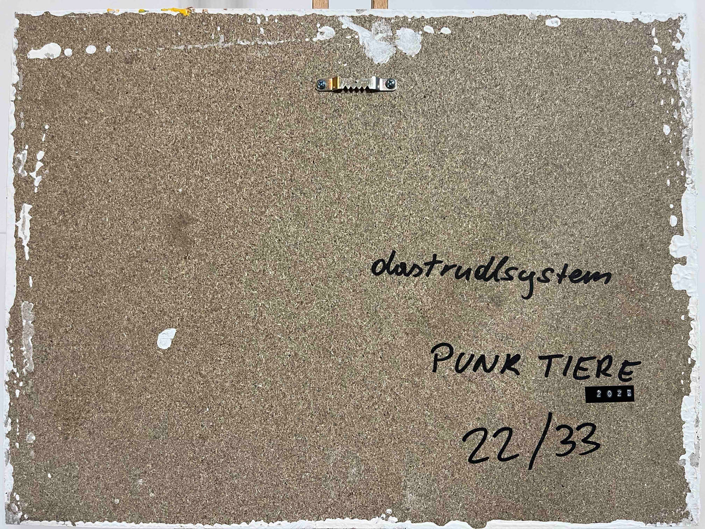 Emu nur kurz die Welt retten Punk Tiere Original