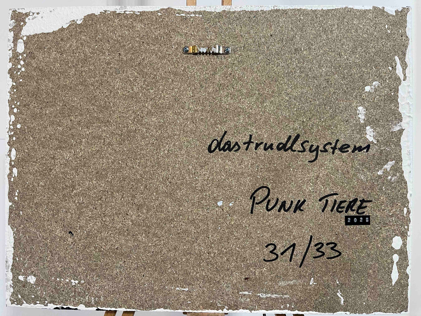 Emu nur kurz die Welt retten Punk Tiere Original