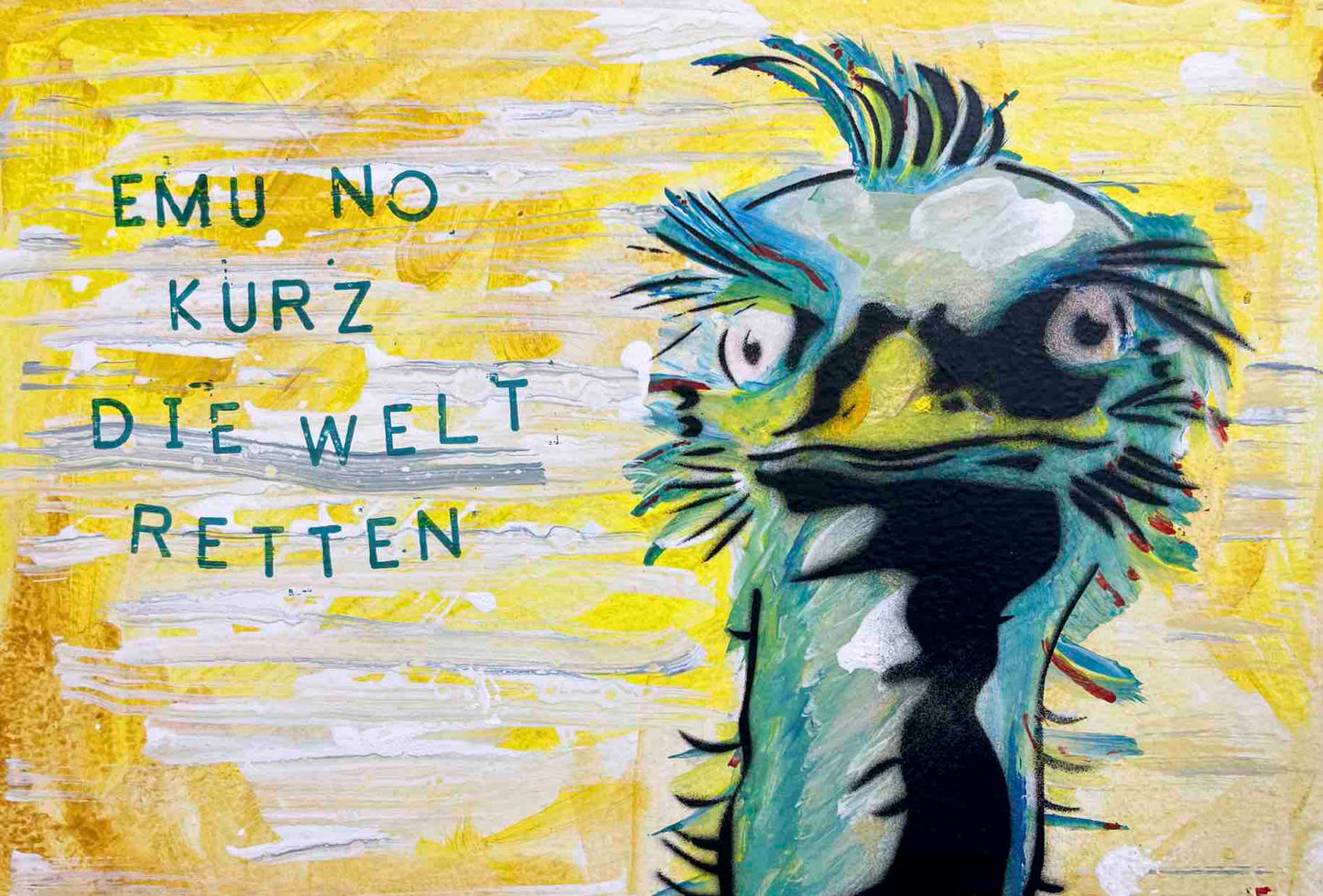 Fine Art Print Punk Tiere