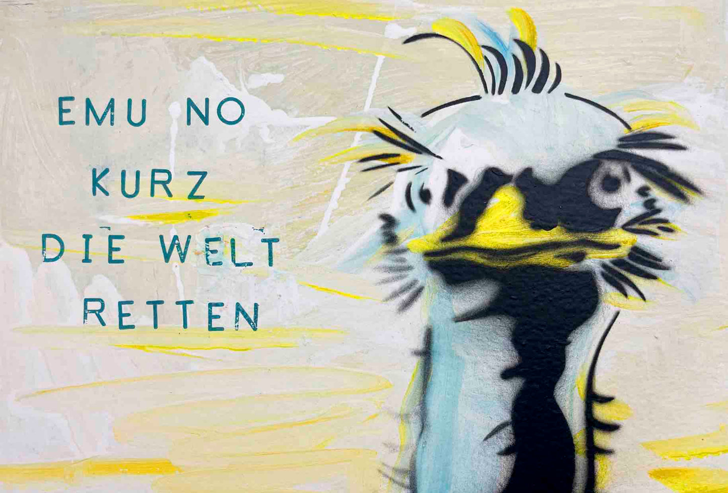 Fine Art Print Punk Tiere