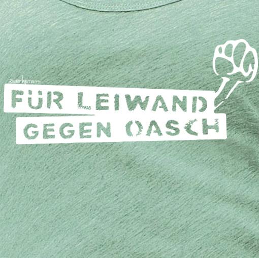 Für Leiwand gegen Oasch Damen Tanktop