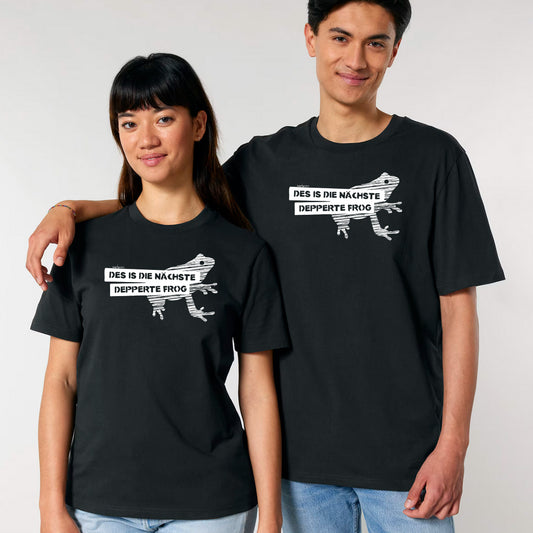 Die nächste depperte Frog schwarz